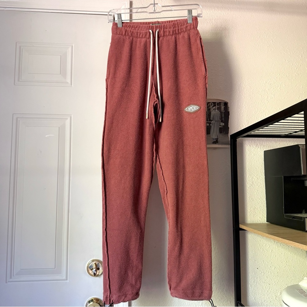 HMDD happy memories don’t die clay rust terry cotton‎ jogger sweat pants